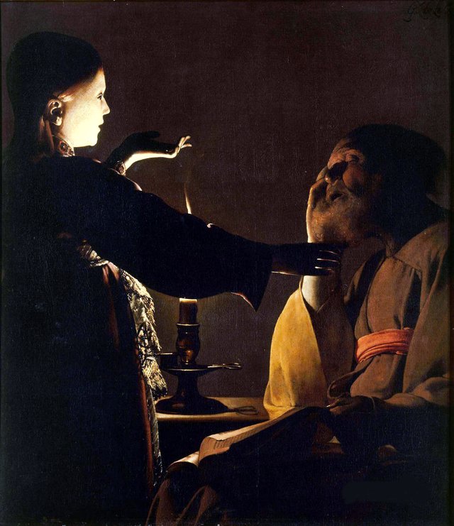 The Dream of Saint Joseph by Georges de La Tour