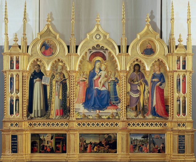 Perugia Altarpiece by Fra Angelico