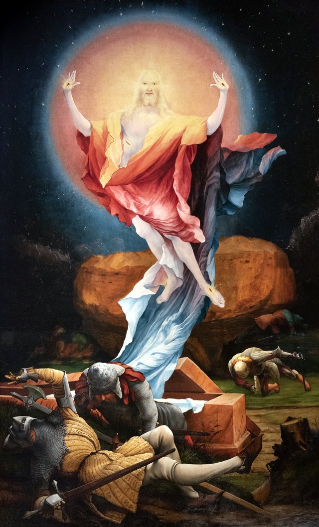 Resurrection by Matthias Grünewald