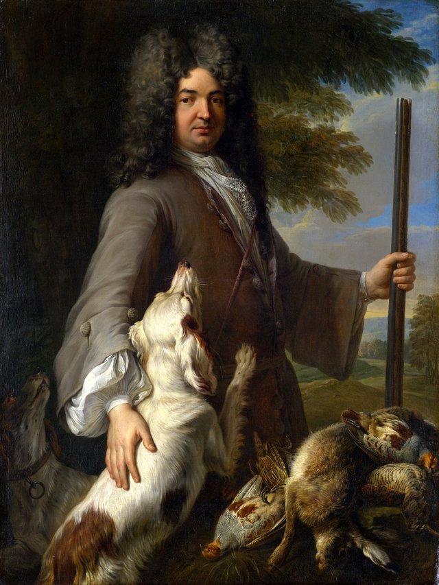 Portrait d'un chasseur by Alexandre-François Desportes