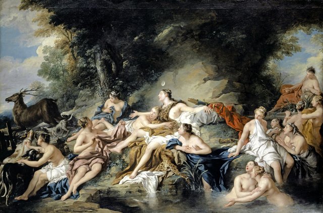 Diana and Actaeon by Jean-François de Troy