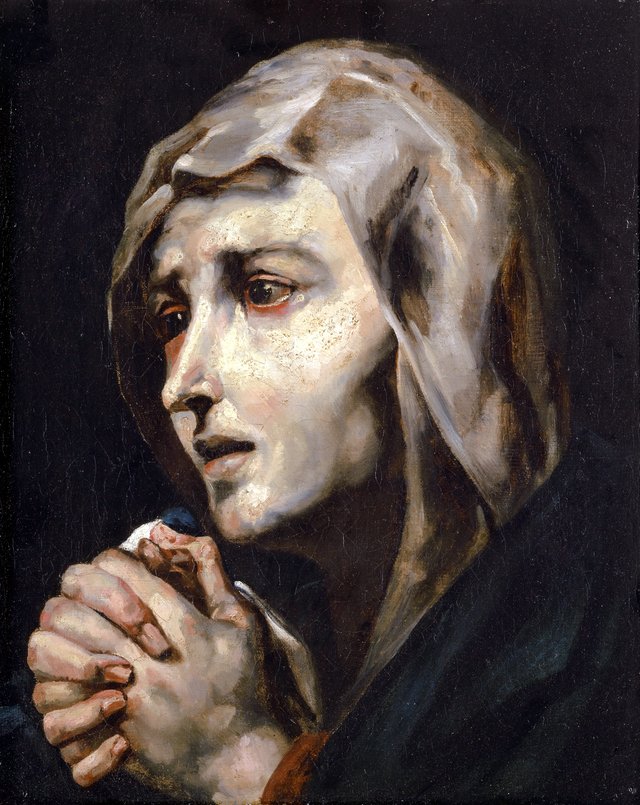 Mater dolorosa, Copy after Ribera by Théodore Géricault