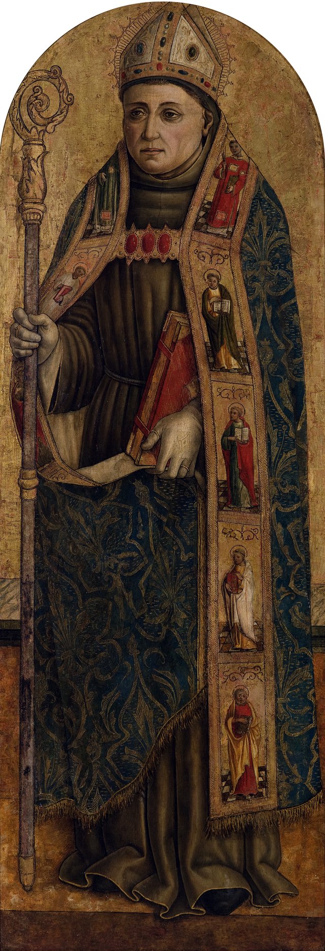 St. Louis of Toulouse by Vittore Crivelli
