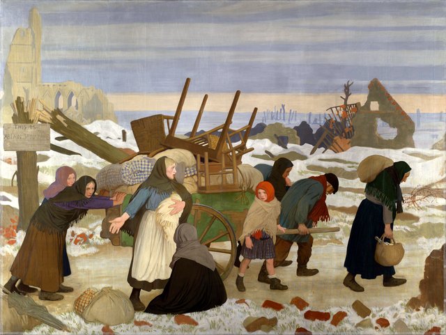 Returning to the Reconquered Land by George Clausen