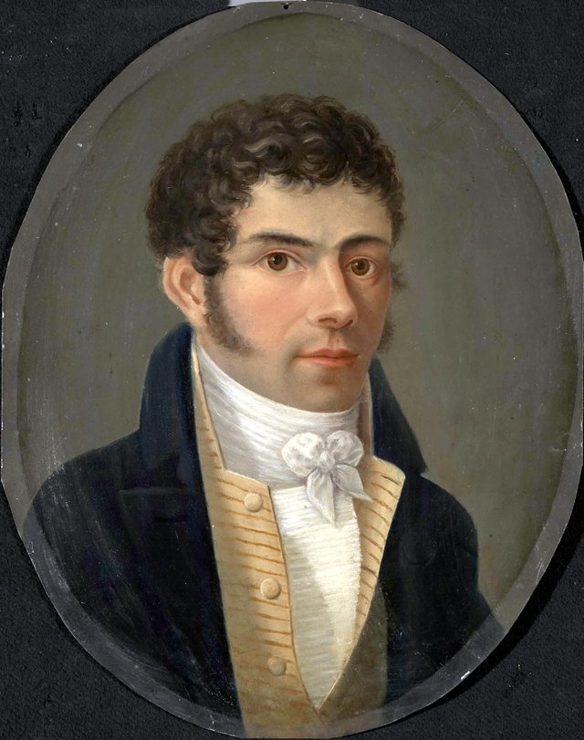 Portrait of Johannes Flintoe by Gerhard Munthe