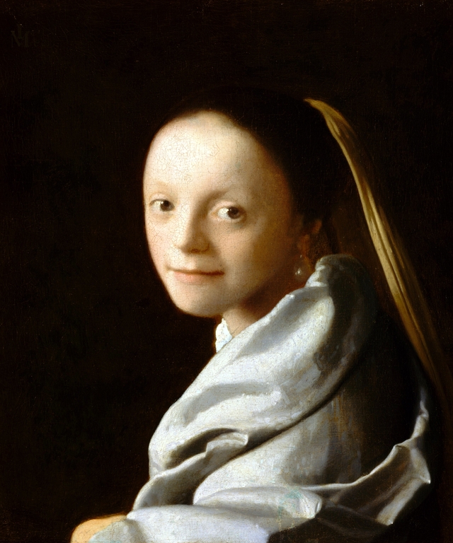 Portrait of a Young Woman by Johannes Vermeer
