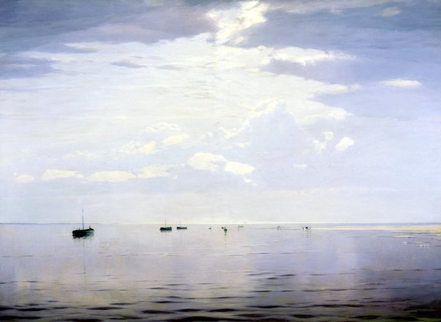 On the Volga by Nikolay Nikanorovich Dubovskoy