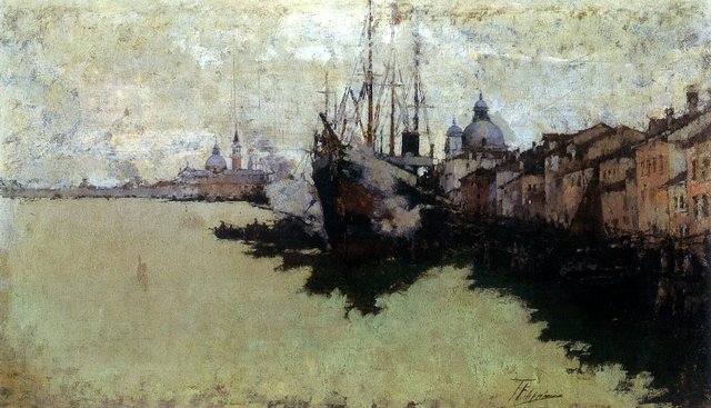 View of Venice Giudecca by Francesco Filippini