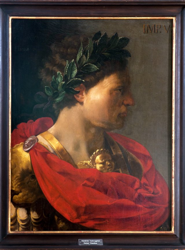 The Roman emperor Claudius by Hendrick ter Brugghen