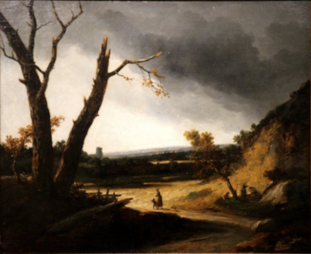 L'orage by Georges Michel