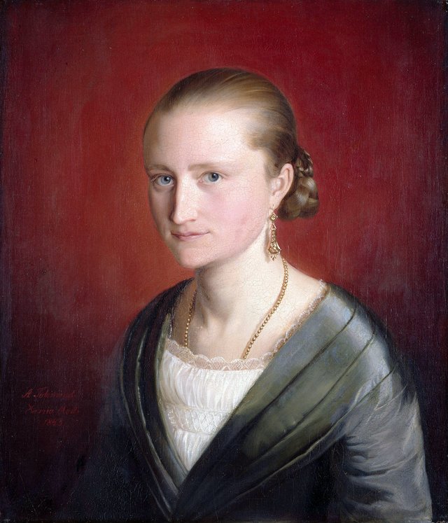 Claudine Marie Birgitte Tidemand by Adolph Tidemand