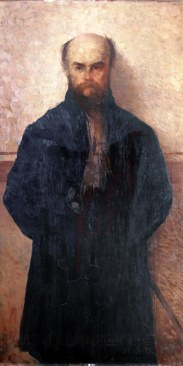 Portrait of Paul Verlaine by Edmond Aman-Jean