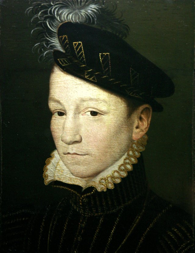 Portrait de Charles IX by François Clouet