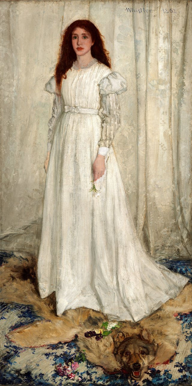 Symphony in White, No. 1: The White Girl by James McNeill Whistler