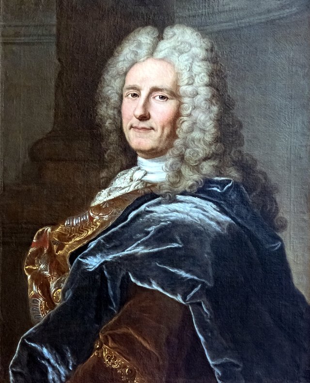 Portrait of François Ier Castanier (1676-1759) by Hyacinthe Rigaud
