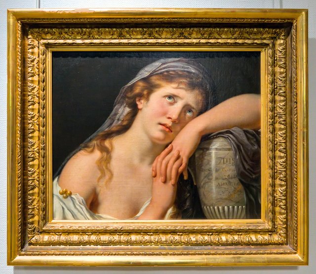 Jeune pleureuse antique by François-Xavier Fabre