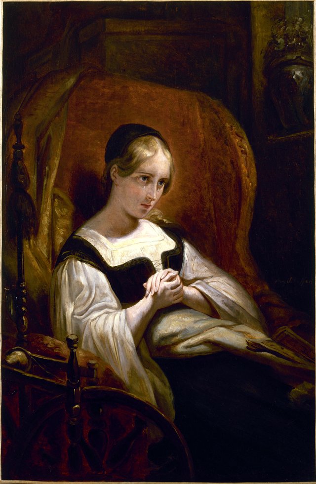 Marguerite au Rouet by Ary Scheffer
