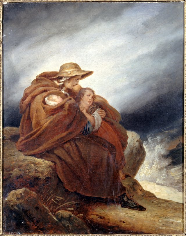 La famille du marin by Ary Scheffer