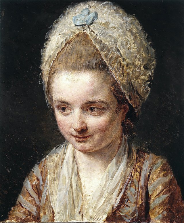 La Coiffe blanche by Nicolas Bernard Lépicié