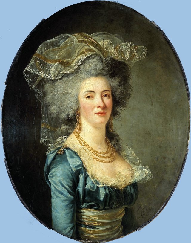 Portrait of Philiberte-Orléans Perrin de Cypierre, Countess of Maussion by Adélaïde Labille-Guiard