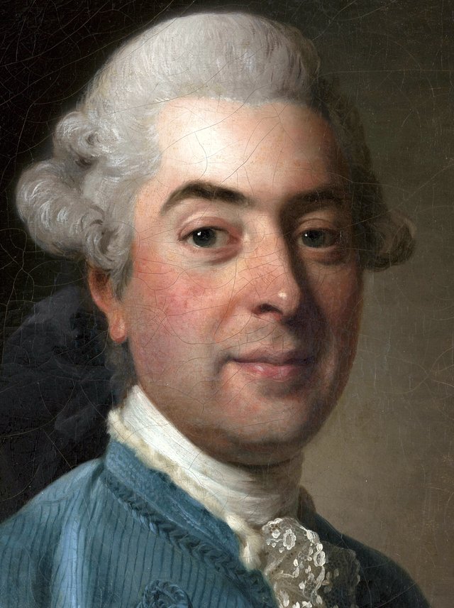 Portrait of Charles-Marin de La Haye des Fossés by Alexander Roslin