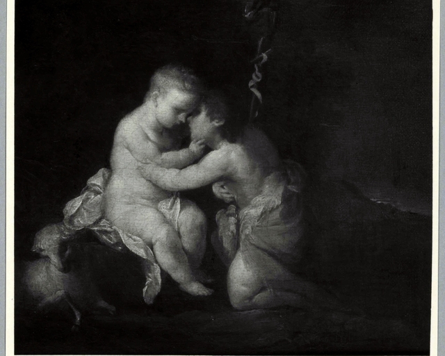 Infant Christ and St. John by Pietro da Cortona