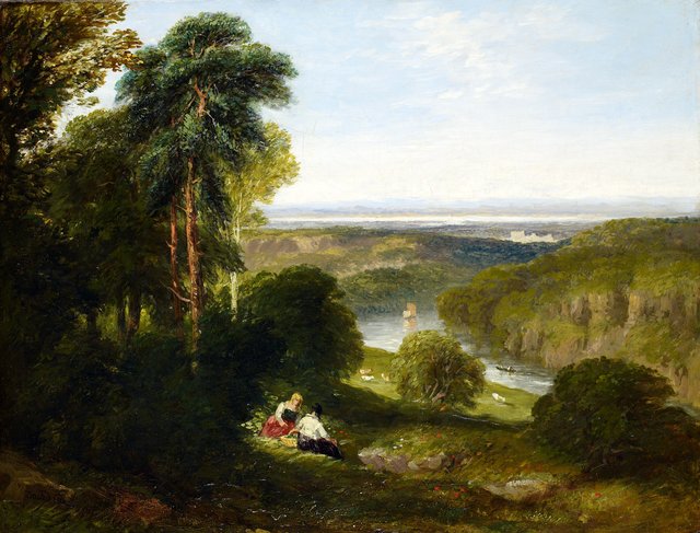 The Wyndcliffe, River Wye by David Cox