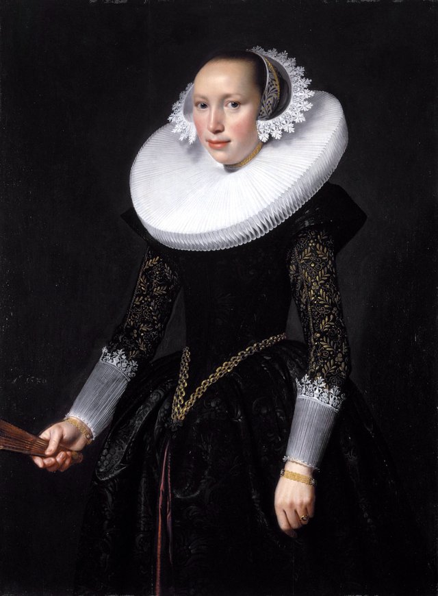 Portrait of a Woman by Nicolaes Eliaszoon Pickenoy