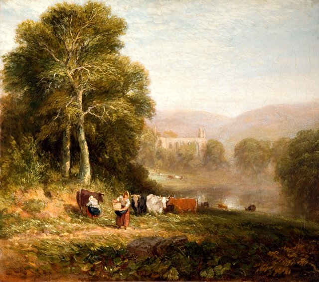 Bolton Abbey by David Cox