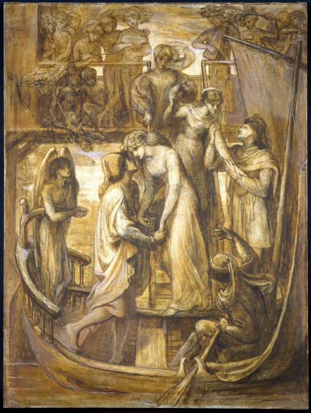 The Boat of Love by Dante Gabriel Rossetti
