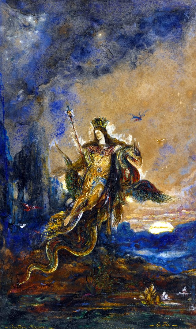 La Fée by Gustave Moreau