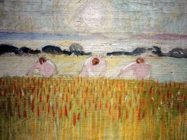 Soleil blanc sur les blés by Maurice Denis