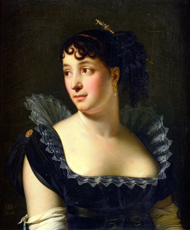 Portrait of Madame Bertin de Veaux by Anne-Louis Girodet
