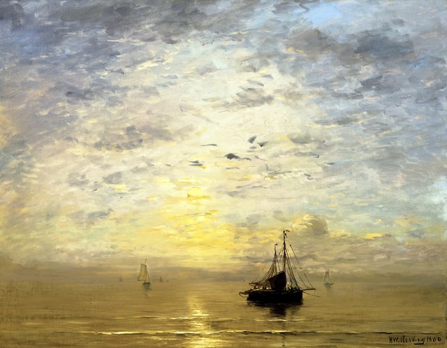 Marine by Hendrik Willem Mesdag