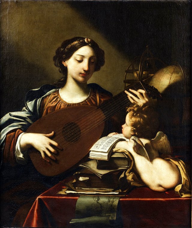 Allegory of Music by Michele Desubleo