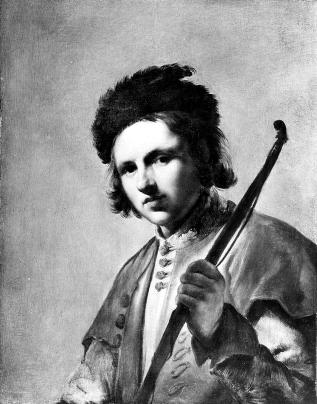 Young Man with a bow by Pieter de Grebber