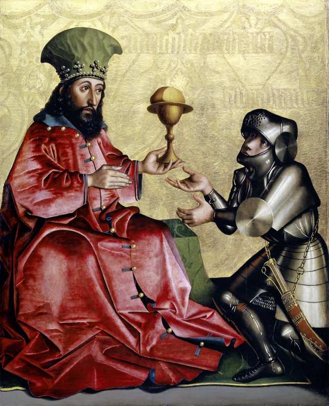 Abraham before Melchizedek by Konrad Witz