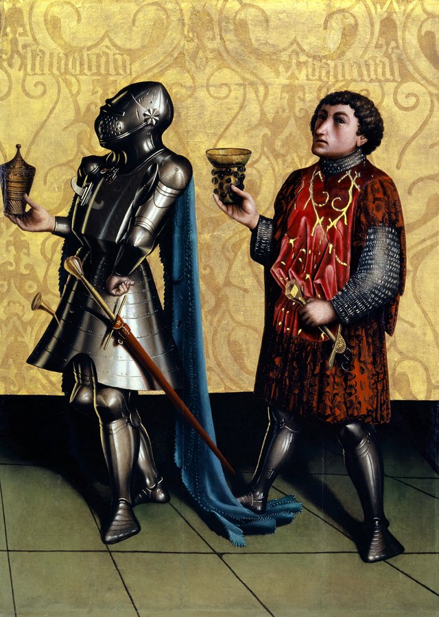 Sibbecai and Benaiah by Konrad Witz
