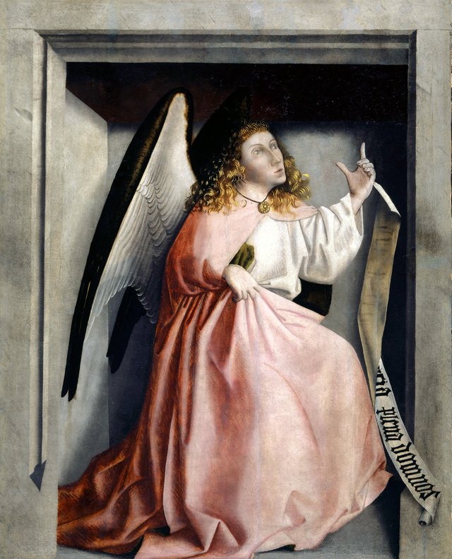 The Angel of the Annunciation by Konrad Witz
