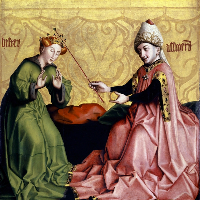 Esther before Ahasuerus by Konrad Witz