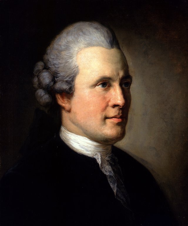 Doctor and Philosopher Johann Georg, Ritter von Zimmermann by Anton Graff