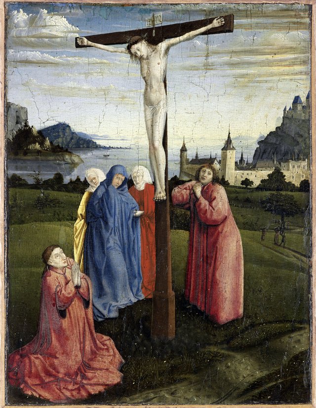 Christ on the Cross by Konrad Witz
