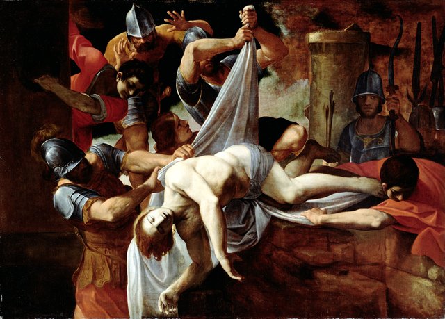 St. Sebastian Thrown into the Cloaca Maxima by Ludovico Carracci