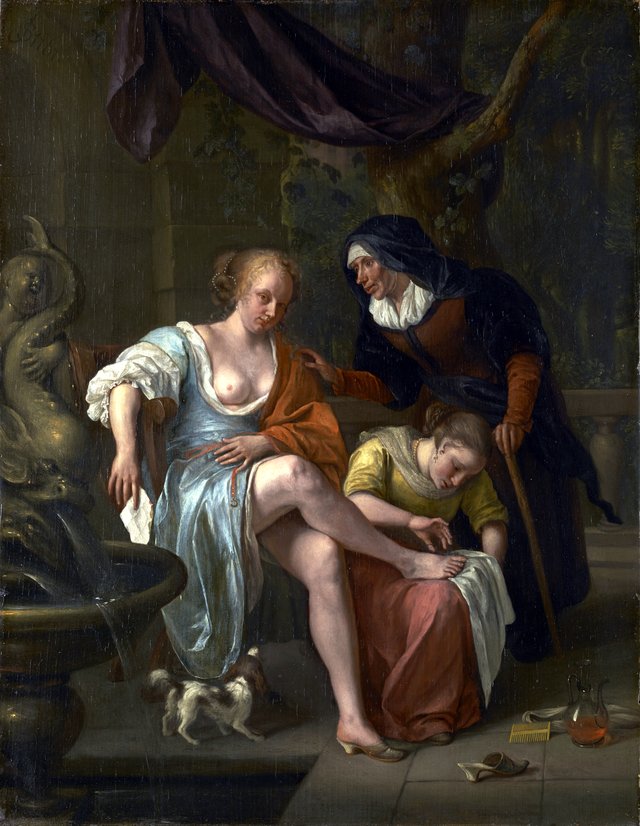 Bathsheba after the Bath by Jan Steen