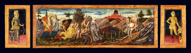 The Story of Oenone and Paris by Francesco di Giorgio