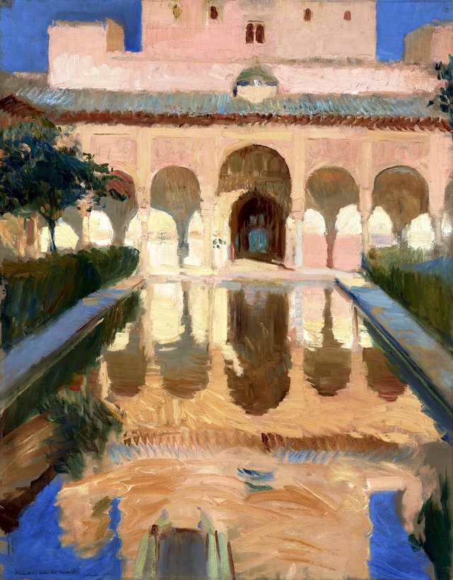 Hall of the Ambassadors, Alhambra, Granada by Joaquín Sorolla