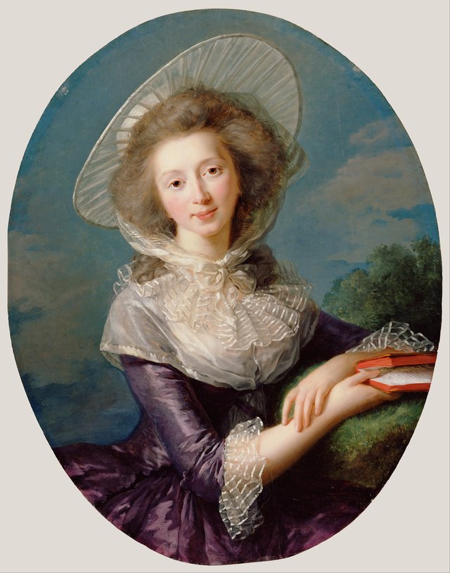 The Vicomtesse de Vaudreuil by Élisabeth Louise Vigée Le Brun