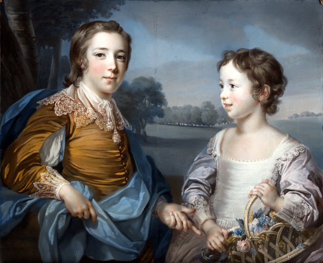 Portrait of Joseph (1741–1786) and his Brother John Gulston (1750–1764) by Francis Cotes