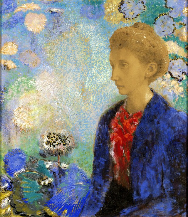 Baronne de Domecy by Odilon Redon