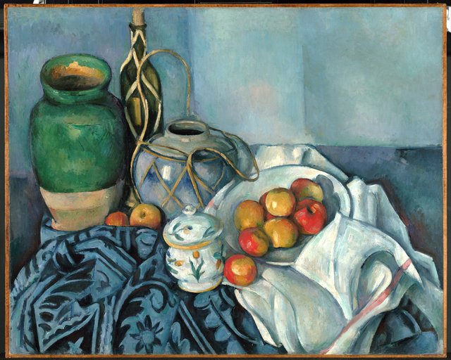 Still Life with Apples by Paul Cézanne
